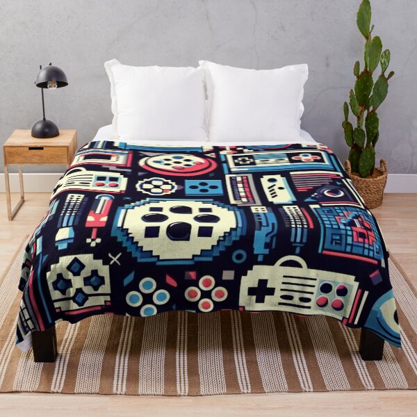 Item preview, Retro Tech Tapestry Weaving Nostalgia into Every Thread designed and sold by ArtComixHaven.