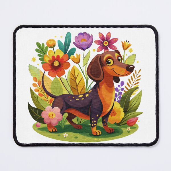 Item preview, Teckel dog, dachshund designed and sold by Mustela erminea.