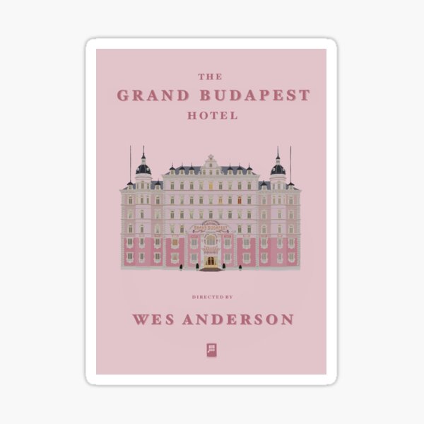 Artikel-Vorschau von Das Grand Budapest Hotel unter der Regie von Wes Anderson, designt und verkauft von butterbeansktch.