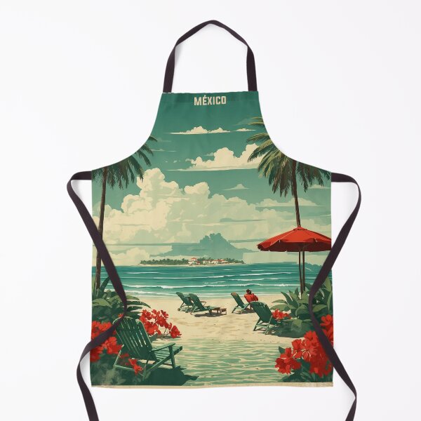 Item preview, Puerto Morelos Yucatan Mexico Vintage Travel Tourism designed and sold by TravelersGems.