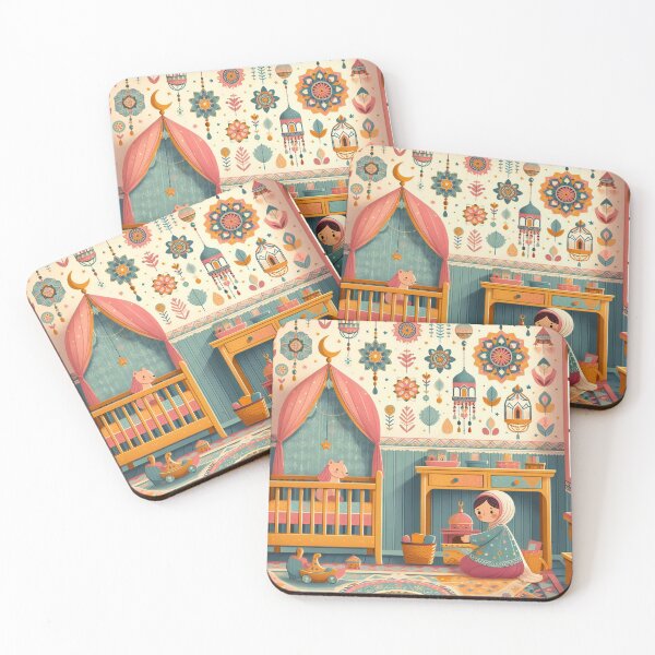 Item preview, Whimsical Nursery Oasis with a Touch of Tradition designed and sold by ArtComixHaven.