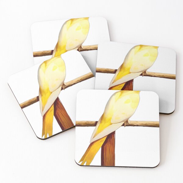 Item preview, Jewel Cockatiel Lutino on a Stick designed and sold by Zerosu Metallium .