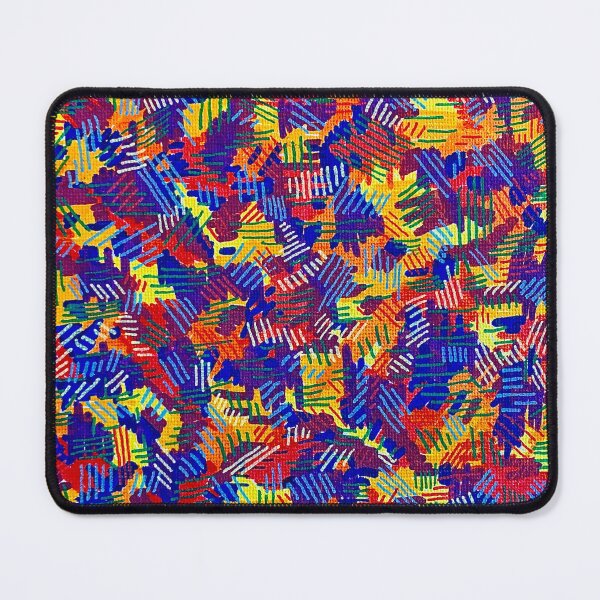 Item preview, Connections - Abstract Art Pattern in Contrasting Colours designed and sold by Curraleigh Crafts.