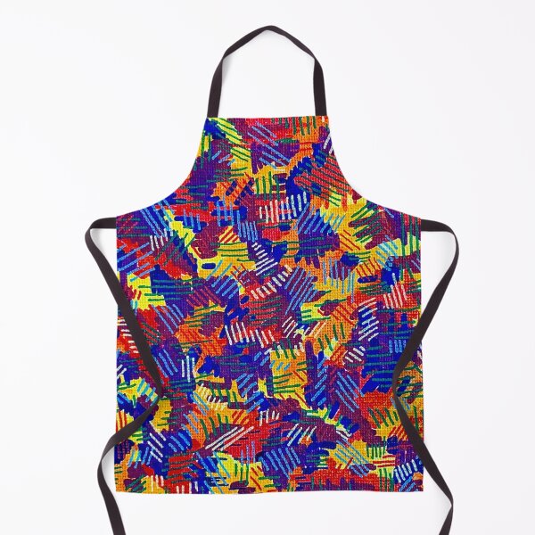 Item preview, Connections - Abstract Art Pattern in Contrasting Colours designed and sold by Curraleigh Crafts.