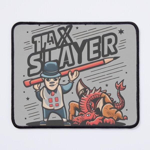 Item preview, tax slayer funny accountant, bookkeepers and auditors design gift designed and sold by FurRealStudioCo.