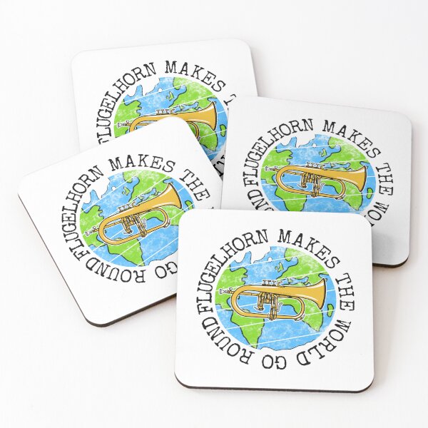 Item preview, Flugelhorn Makes The World Go Round, Hornist Earth Day designed and sold by doodlerob.