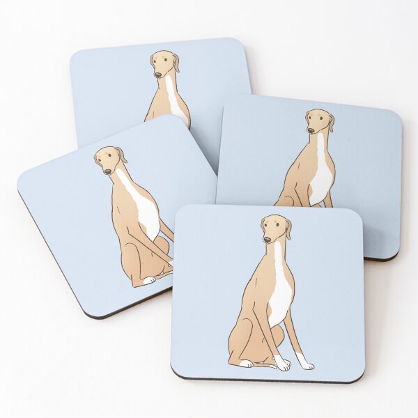 Item preview, Azawakh dog art designed and sold by Yaragold.