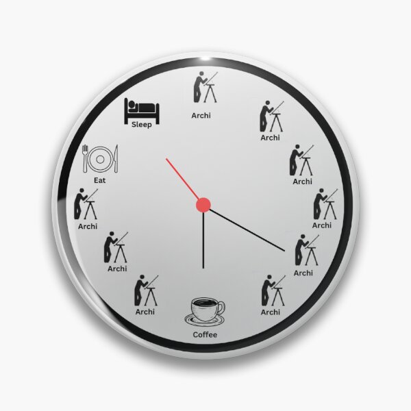 Item preview, Architect Student's Time Clock designed and sold by MaYuwi.