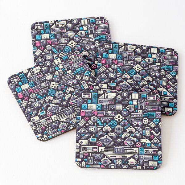 Item preview, Pixelated Dreamscape Woven from the Fabric of Technology designed and sold by ArtComixHaven.