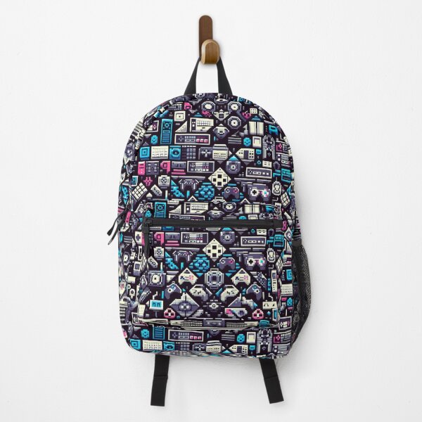 Item preview, Pixelated Dreamscape Woven from the Fabric of Technology designed and sold by ArtComixHaven.