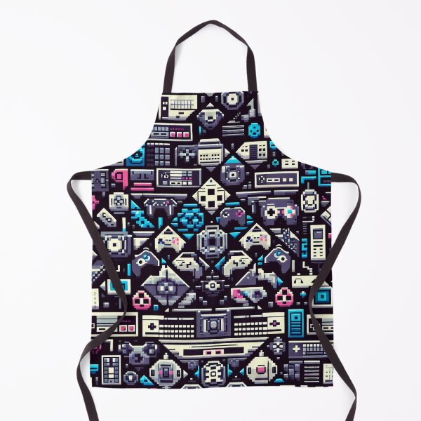 Item preview, Pixelated Dreamscape Woven from the Fabric of Technology designed and sold by ArtComixHaven.