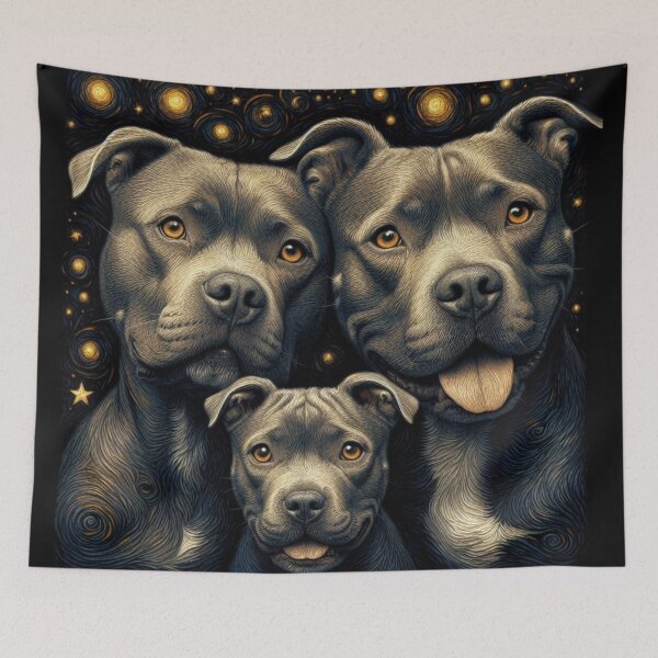 Artikelvorschau, Pitbulls-Familie entworfen und verkauft von 123ks.