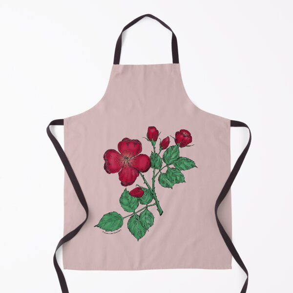 Item preview, Dark Red Quartered Rose Bloom Semi-Double 8-15 Petals In 2 Rows designed and sold by Rachael Taylor.