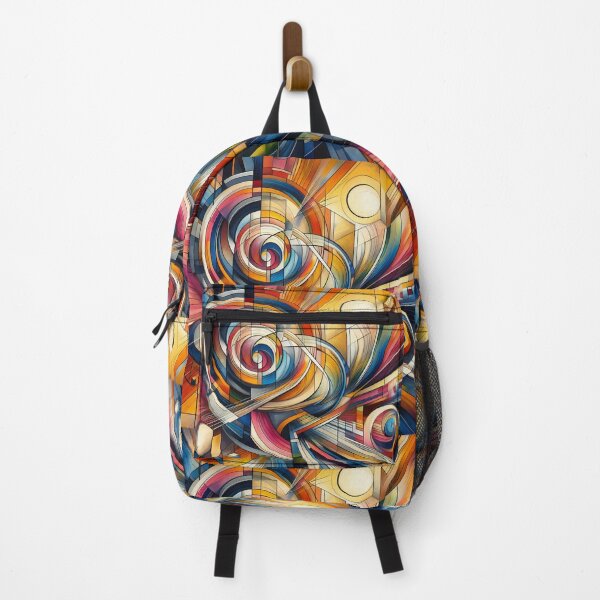 Item preview, Dynamic Vortex of Colour Unfurling in Abstract Harmony designed and sold by ArtComixHaven.