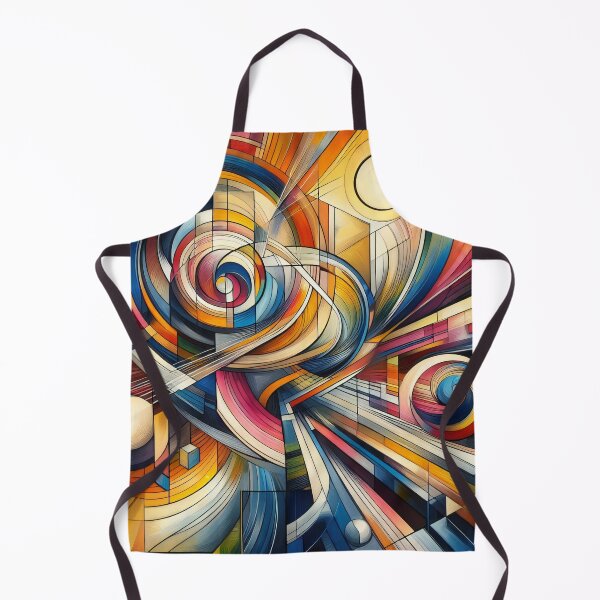 Item preview, Dynamic Vortex of Colour Unfurling in Abstract Harmony designed and sold by ArtComixHaven.