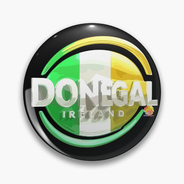 Item preview, Donegal Disc Design with Irish Flag designed and sold by OliDesigns.
