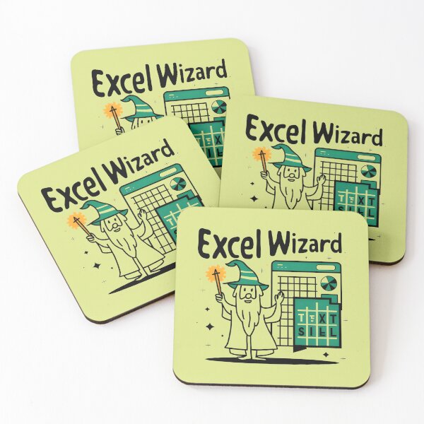 Item preview, excel wizard funny accountant, bookkeepers and auditors design gift designed and sold by FurRealStudioCo.