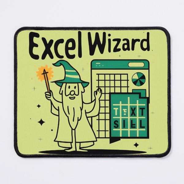 Item preview, excel wizard funny accountant, bookkeepers and auditors design gift designed and sold by FurRealStudioCo.