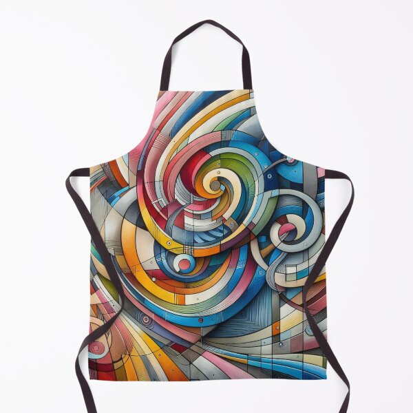 Item preview, Spiralling Elegance in a Whirlpool of Abstract Imagery designed and sold by ArtComixHaven.