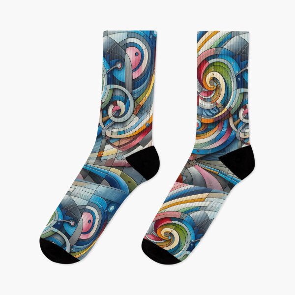 Item preview, Spiralling Elegance in a Whirlpool of Abstract Imagery designed and sold by ArtComixHaven.