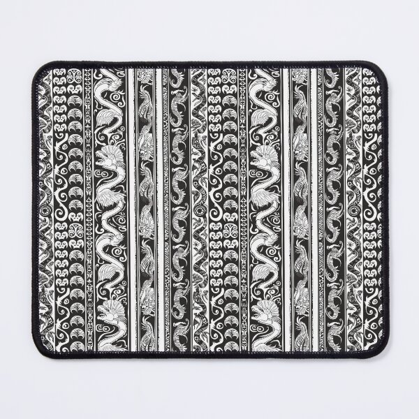 Item preview, Tribal Kanak line seamless ornament of images of sea animals - 4 designed and sold by me-Midbar.