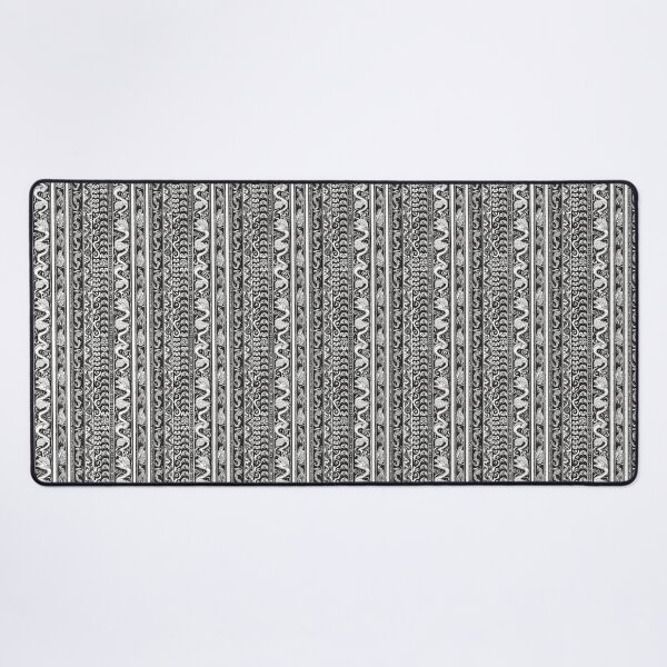 Item preview, Tribal Kanak line seamless ornament of images of sea animals - 4 designed and sold by me-Midbar.