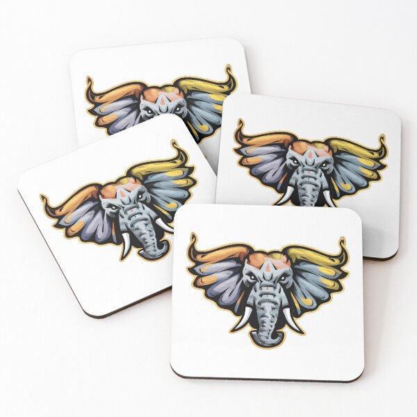 Item preview, elephant art designed and sold by 90's Misaki.