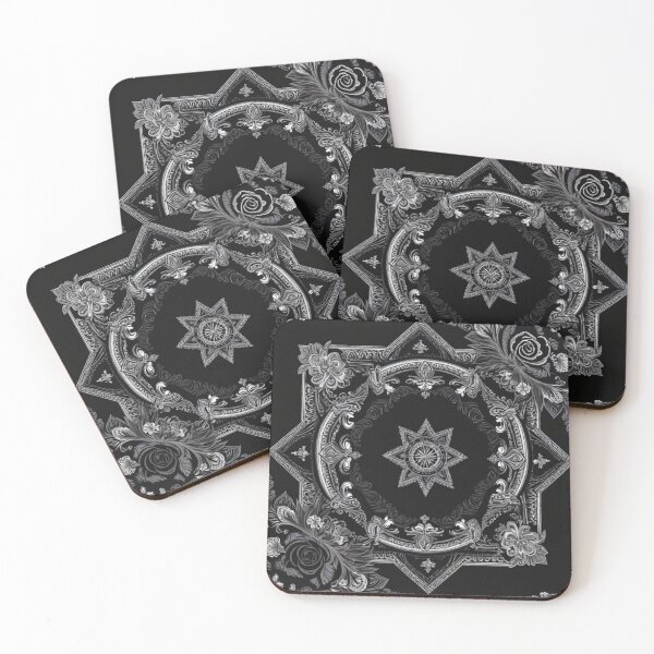 Item preview, RogerPattern - "Monochrome Elegance: Black and White Symphony" designed and sold by RogerPattern.