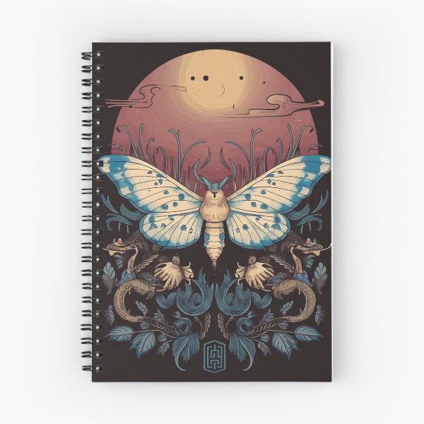 Item preview, Chines style Moon Moth  designed and sold by Tajdi.