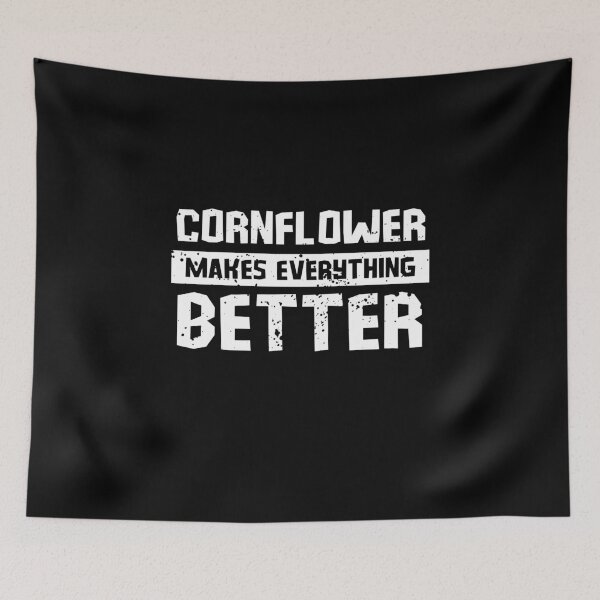 Item preview, Cornflowers make everything better designed and sold by GartenIdeen.