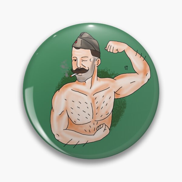 Item preview, Pinup de papá del ejército designed and sold by TheDevilDogg.