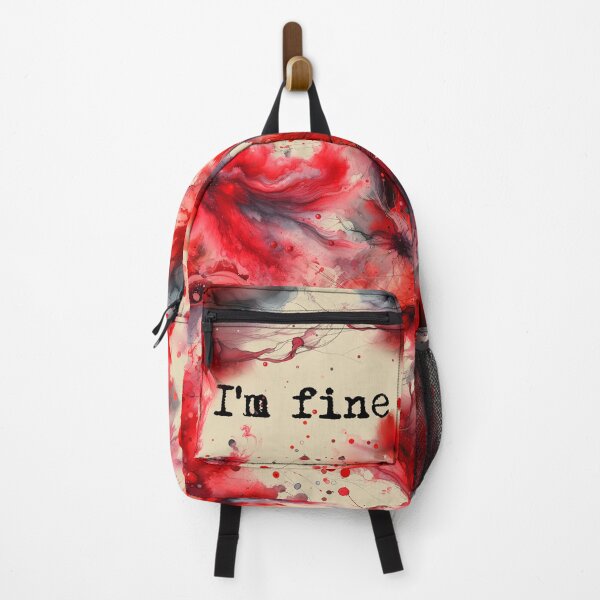 Item preview, I'm totally fine, this is just a ketchup stain - full designed and sold by Hemindway.
