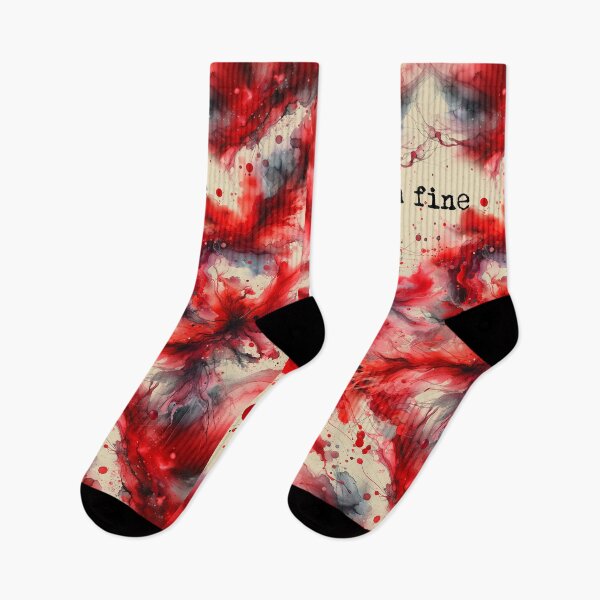 Item preview, I'm totally fine, this is just a ketchup stain - full designed and sold by Hemindway.