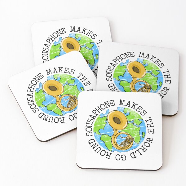 Item preview, Sousaphone Makes The World Go Round, Sousaphonist Earth Day designed and sold by doodlerob.