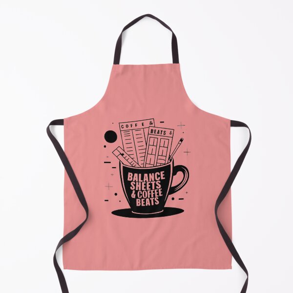 Item preview, balance sheets and coffee beats funny accountant bookkeepers gift designed and sold by FurRealStudioCo.