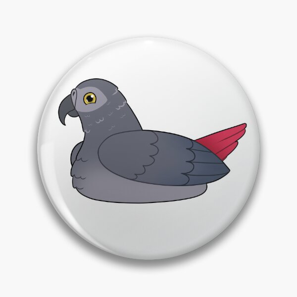 Item preview, Chonki African Gray parrot designed and sold by AbyssHorizon.
