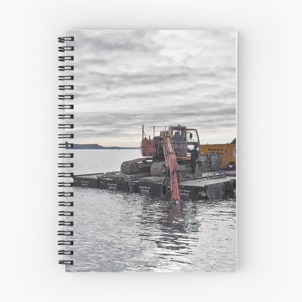 Item preview, Dredging The Harbour - Lyme Regis designed and sold by Dorset Girl.