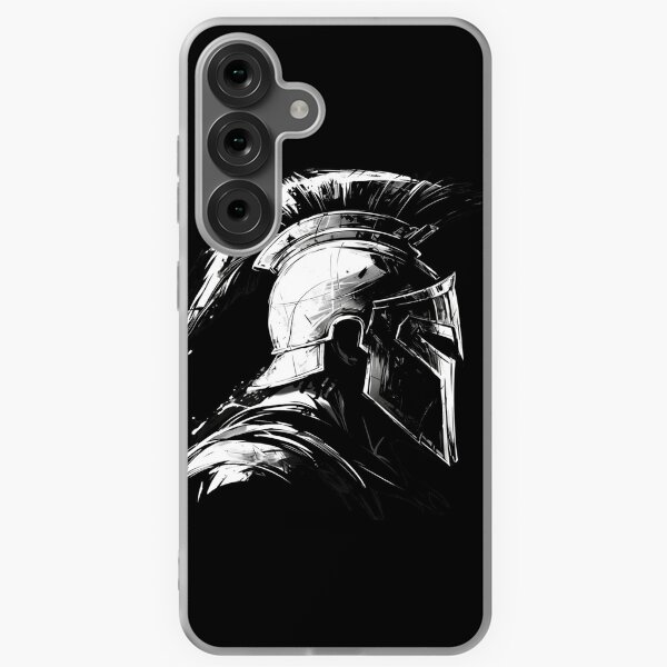 Item preview, Cyber Spartan // Sparta // Spartan Warrior // Spartan  //  Black and White designed and sold by SMARTKIT  DESIGNAGENCY.