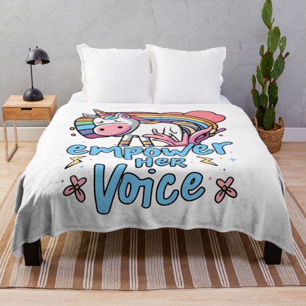 Item preview, empower her voice designed and sold by SiMinDesigns.