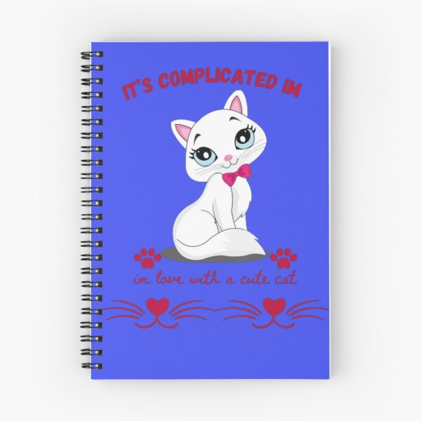 Item preview, it's complicated I'm in love with a cute cat. designed and sold by Jimmybyjimmy.
