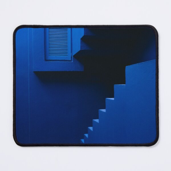 Aperçu de l'œuvre Bâtiment bleu créée et vendue par Monochrom4.