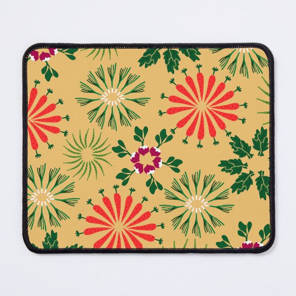 Item preview, Vegetable Pattern with leeks, radish, beans and carrots designed and sold by kapotka.