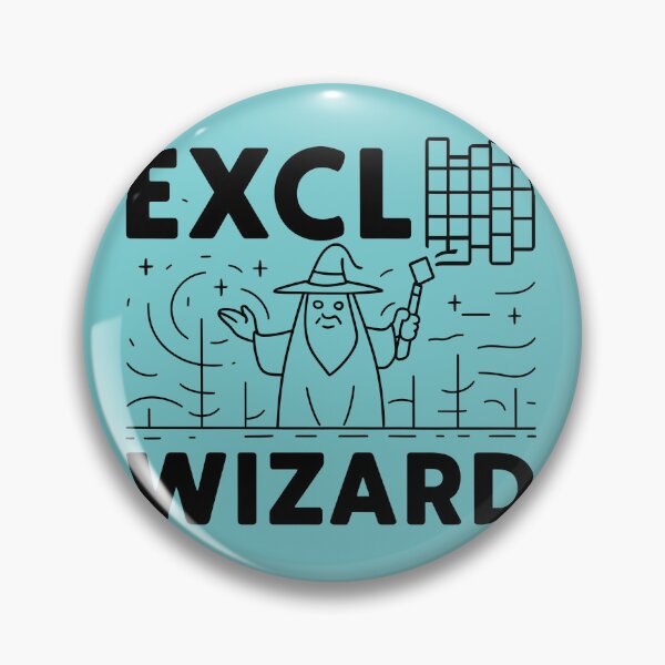 Item preview, excel wizard funny accountant bookkeepers gift designed and sold by FurRealStudioCo.
