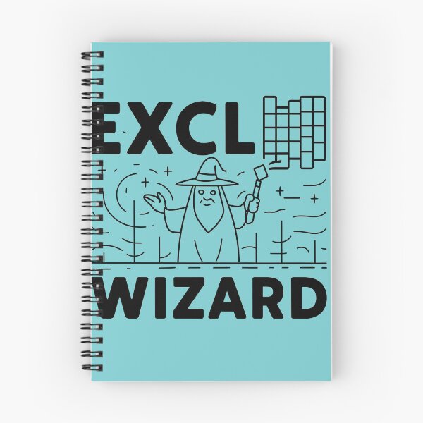 Item preview, excel wizard funny accountant bookkeepers gift designed and sold by FurRealStudioCo.
