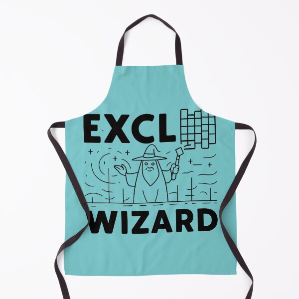 Item preview, excel wizard funny accountant bookkeepers gift designed and sold by FurRealStudioCo.