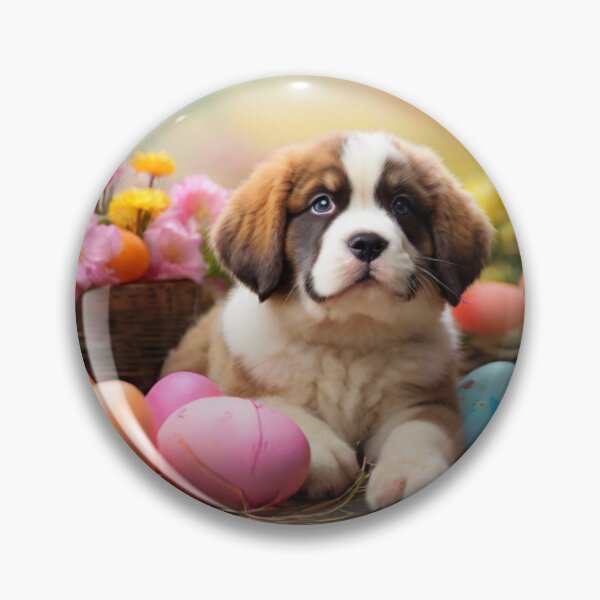 Artikelvorschau, Ostern-Bernhardiner-Hund entworfen und verkauft von NeatThingLover.