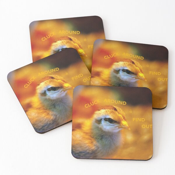 Item preview, cluck around and find out baby chick designed and sold by thefaeryringco.