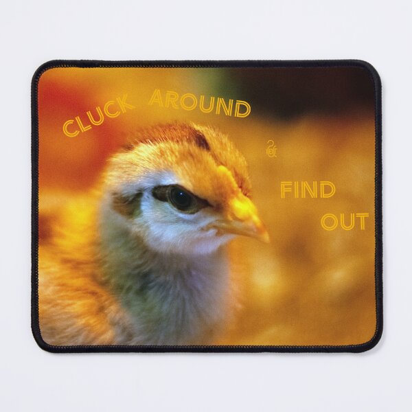 Item preview, cluck around and find out baby chick designed and sold by thefaeryringco.