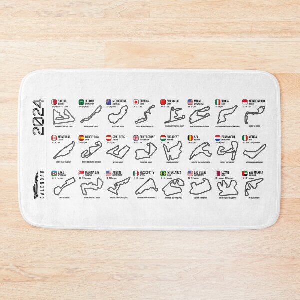 Item preview, Schedule Formula Racing Cars 2024 designed and sold by Mariel  Toigo.