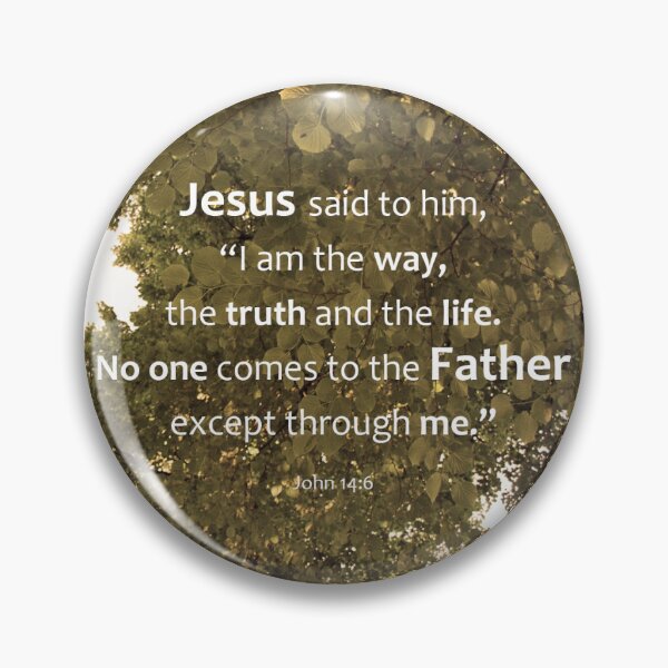 Item preview, John 14:6 in English designed and sold by NBiblePosters.